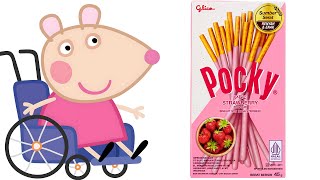 Peppa Pig Characters and their Favorite Snacks, Movies, and More! | Mandy Mouse, George Pig