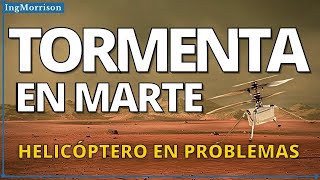 TORMENTA EN MARTE Helicóptero Ingenuity EN MARTE Rover Perseverance recorre PLANETA MARTE