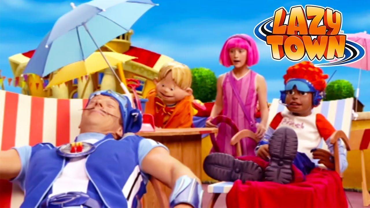 A Relaxing Day In Lazy Town Lazy Town Compilation Full Episodes