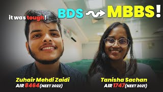 Journey from BDS to MBBS !! Ncert? Bond? Physics Wallah? Dropper? KNOW IT ALL!!