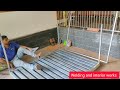 ഒറ്റ pipe ൽ tank stand ൻ്റെ frame. tank stand making and fitting full video