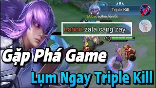 Trùm Zata | Đồng Đội Kêu “Tao Phá Game “ Và Màn Gánh Team Cực Chất Của Zata Lụm Ngay TripleKill