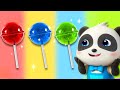 Lollipops, Where are You? | Learn Colors | Finger Family | Nursery Rhymes & Kids Songs | BabyBus