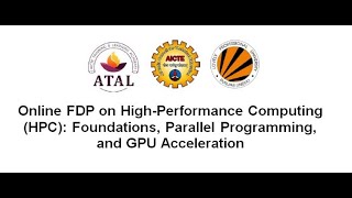 HRDC-LPU organized AICTE ATAL sponsored Six Days Online FDP on High-Performance Computing (HPC)