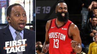 James Harden is 'the greatest scorer in the NBA' - Stephen A. | First Take