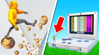 A DROPPER in a GIANT GAMEBOY! (Fortnite Creative)