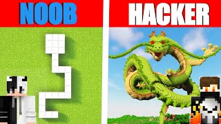 NOOB VS PRO 😱 - Giant Snake Build battle challenge