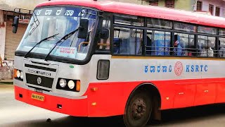 KSRTC BUS MASS ENTRY FULL SCREEN VIDEO💛❤️ #DRIVERSLIFE❤️