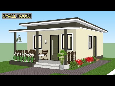 SMALL HOUSE DESIGN IDEAS 6X7 METER - YouTube