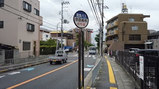 吹田市 吹田高校近くからJR岸辺駅まで歩き撮り(2019年)