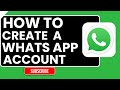How to Create a WhatsApp Account (2026 Guide) | Step-by-Step Setup Tutorial
