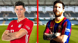 Welcher Spieler ist besser? ft. Messi, Lewandowski & Haaland | Fußball Quiz 2021