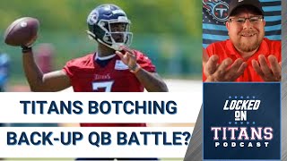 Tennessee Titans Back-Up QB Issue, Offensive Roster Math & Titans Remaining Key Dates