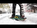 ONEWHEEL IN SNOW