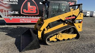 Lot 1002 - CAT 259D Skid Steer Loader