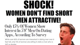 Statistical Proof: Women Don't Like Short Men