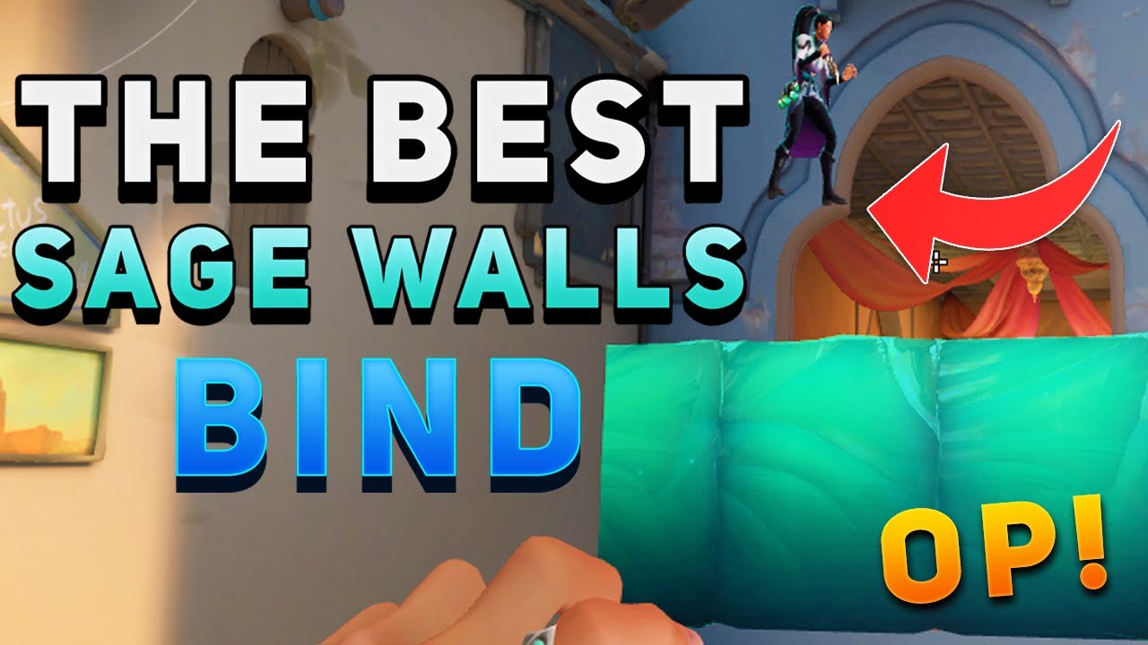 VALORANT - The BEST Sage Walls For Bind (Wall Boosts, Glitch Spot ...