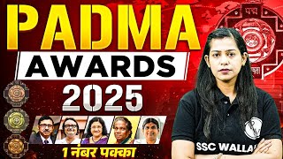 Padma Award 2025 🏆 | पद्म पुरस्कार 2025 | Padma Puraskar 2025 Winner List | by Krati Mam