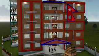 Gulmi Darbar Gaupalika  Building design