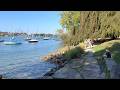 Zurich walk along lake Zurich 🇨🇭 4K walking tour Switzerland