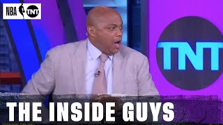 Chuck Was Shook After A Snake Showed Up In Studio J | NBA on TNT