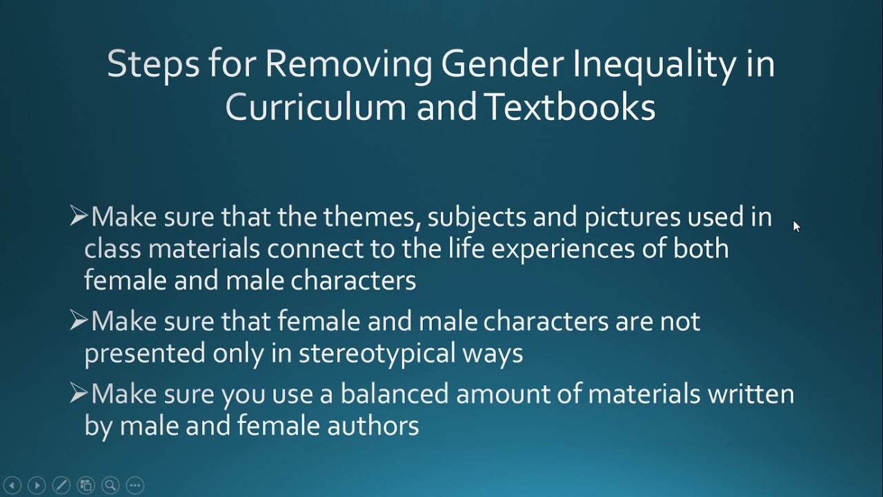 Gender Inequality In Education Case Study