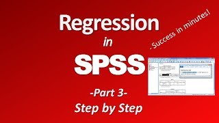 Linear Regression in SPSS (Part 3)