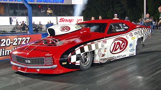 Rickie Smith New Pro Nitrous Camaro Runs 3.79, 3.82, and 3.83!