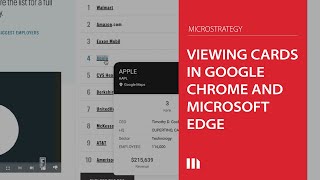Viewing HyperIntelligence Cards in Google Chrome and Microsoft Edge