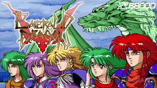 エメラルド ドラゴン : Emerald Dragon. X68000実機