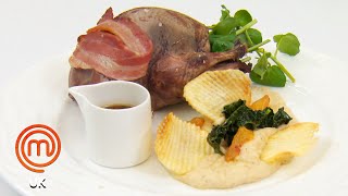 Venison Carpaccio \u0026 Whole Roast Grouse | MasterChef UK | MasterChef World