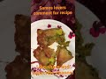 ₹10 special samosa chaat / crispy samosa chat| Indian street food #foodie shorts#shorts