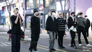 [ABLUE 에이블루] 220213 busking 1차 / 멤버 자기소개 introduce the members (정보는 더보기를 참고!)