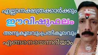 എല്ലാനാളുകാരുടെയുംവിഷുഫലമനുകൂലമോപ്രതികൂലമോയെന്നറിയാം9048458660.9400642415