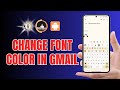 How to Change Font Color in Gmail | Customize Your Messages