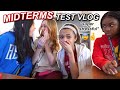 MIDTERM TESTING VLOG | * chaotic school vlog*