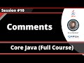 Core Java - Part 10 - Comments