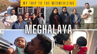 Travelling from Cherapunjee to Shillong & Homecoming with our 4 Month baby || 🐣🍼🦦🛩️