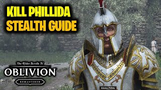 How to Kill Adamus Phillida (Permanent Retirement) | Elder Scrolls 4 Oblivion Remastered