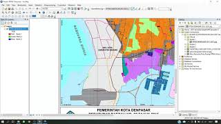 Georeferencing dan Digitasi - ArcGIS 10.8 [koreksi koordinat peta raster]