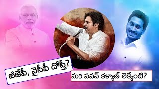 BJP, YCP Dosti? ... and Pawan Kalyan count?|TS24 News