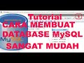 CARA MEMBUAT DATABASE MySQL di XAMPP