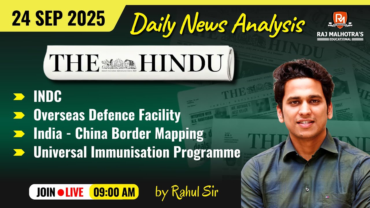Daily Hindu Analysis Raj Ias Academy