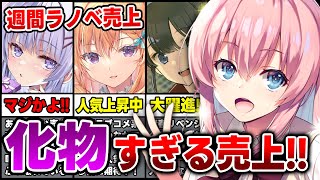 【ラノベ売上ランキング!!】あの化物ラノベがランキングを席巻する!? 圧倒的な売上が凄すぎる週間ラノベ売上TOP10【2023年7月第1週】【よう実／灰原くん／才女のお世話】【2023年夏アニメ】