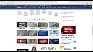 How to use Interactive Radar during snowstorm