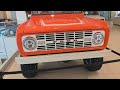 ford bronco classic in stunning 8k galpin auto showroom