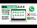 WA Sender v5.0.2 Update 🔥  Message Sending Fixed  Reseller Dashboard  Google Map Data Collect