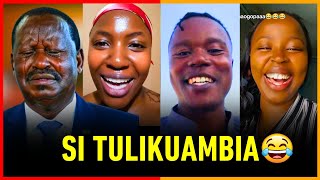 😂🤣WAH! KENYANS LAUGH AT RAILA AUC LOSS! AKI HAMNA HURUMA JAMENI😭🤣🤣