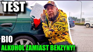 ALKOHOL 99% zamiast BENZYNY.  TEST! Co tak NAPRAWDĘ SIĘ STANIE? BIOPALIWO E90!