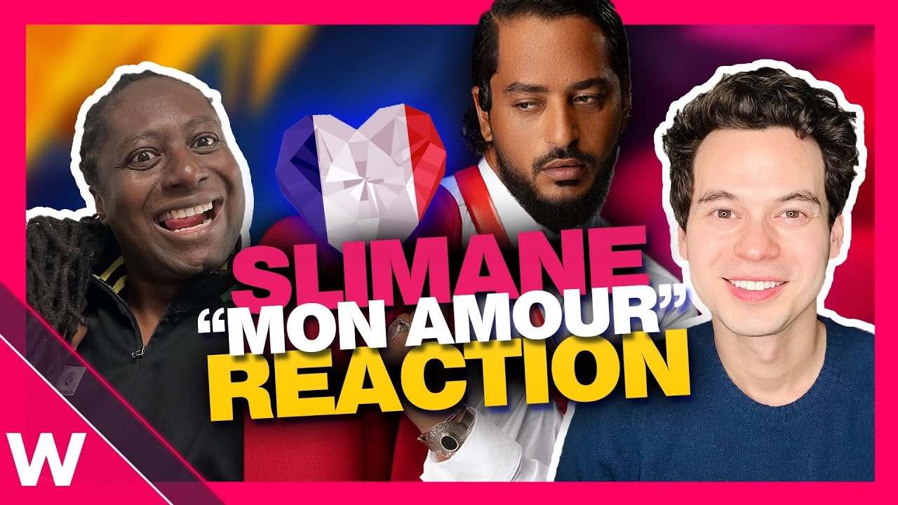 🇫🇷 Slimane - Mon Amour Reaction | France Eurovision 2024 Live ...